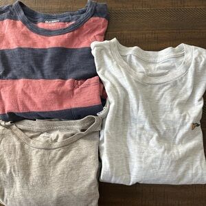 Old Navy Short Sleeve Tees - Coral, Navy, Gray, Tan